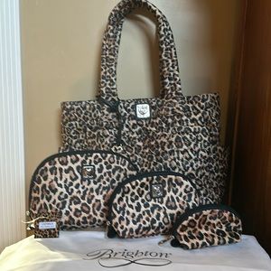 Brighton Kameron Catwalk Tote and Travel Bag Set